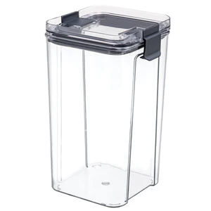 PET Airtight Eco-Friendly Food Storage Containers Plastic Cereal Containers Easy Buckle Lids 0-1L Capacity Kitchen Pantry