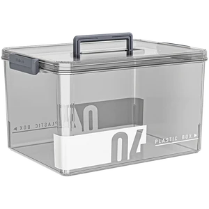Wholesale Portable Household Desktop Double Large Capacity Plastic First Aid Kit Container Family Emergency Medicine Bathroom