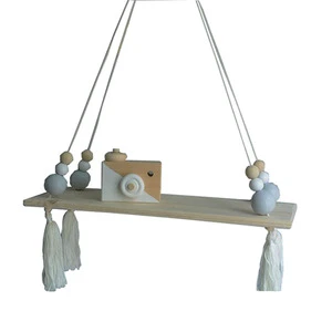 Indoor Wall Hanging Solid Wood Storage Board Room Decoration