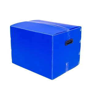 Seastar Foldable Durable Recyclable Environment-friendly Corrugated PP Plastic Box Storage Corflute Box