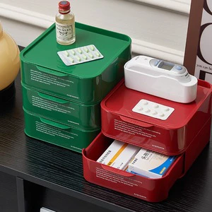 Wholesale Eco-Friendly Plastic Transparent Space-Saving Clothing Desktop Drawer Organizer Mini Stackable Drawers Box Office