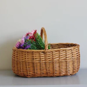 Rattan Picnic Basket Natural Wicker Woven Rattan Picnic Baskets Cheap Price