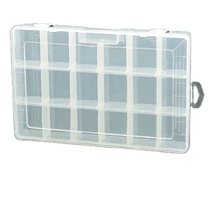 Durable Transparent Plastic Storage Box with Secure Waterproof Seal for Organizing Small Hardware Parts and Components
