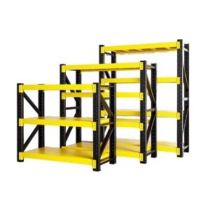 Shelving Storage System Large Storage Capacity Steel Shelves Multi-Level Corrosion Protection Custom Colour Racking System
