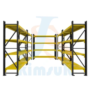 Customized Factory Supply Industrial Workshop Display Shelving Iron Shelves Storage Rack in Warehouse Light Iron Rack