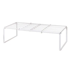 Expandable Metal Shoe Rack Adjustable Tiered Shoe Storage Shelf Space Saving Organizer for Closet Cabinet Entryway Storage