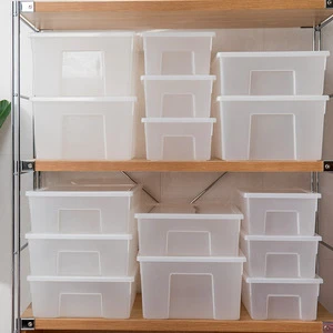 Plastic Storage Box Plastic Storage Box 5L-20L Multipurpose Custom Wholesale Clear Plastic Storage Box PP