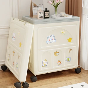 Plastic Storage Drawers Eco-Friendly Foldable Storage Box Kitchen Tools Organizer PP Material Shoe Rack Cabinet