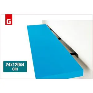 Blue 120cm Shelf for Home Decoration Wall Storage Product