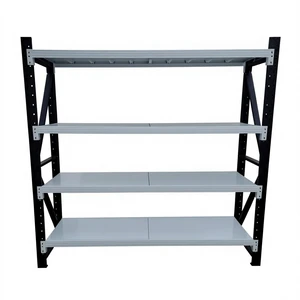 Medium Duty 5-Layer Steel Storage Rack with Powder Coating Corrosion Protection Display Rack