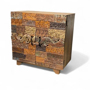 WOODEN CABINET Decorative Storage Mix & Match Decor - MOQ 1 Container Only Antique Wooden Antique Wholesale Supplier