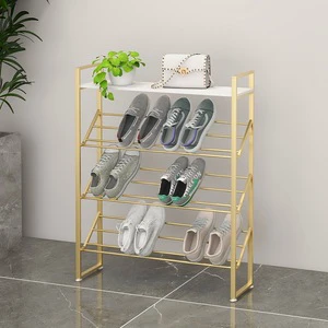 Modern Freestanding Rectangular Ultra-thin Narrow Shoe Rack Model Xj-06 for Doorway Bedroom Dorm Dust-proof