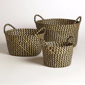 Handmade Water Hyacinth Products/ Water Hyacinth Basket for Storage