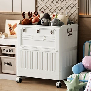 Plastic Large Storage Box Clothes Toy Storage Multifunctional Plastic Storage Room Use