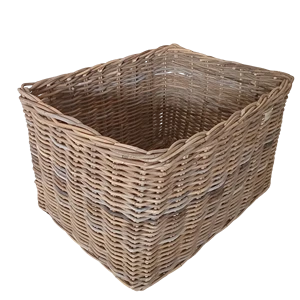Export Quality All Size Natural Rattan Wicker Basket Big Size Multipurpose for Outdoor Living Room Hotel Apartment Exterior
