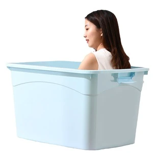 Large Decorative Plastic Storage Bins & Boxes with Lids for Clothes and More