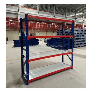 Heavy Duty Metal Boltless 4 Tier Garage Shelves Storage Rack Units