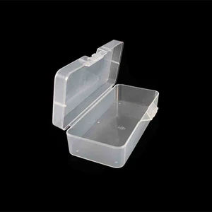 Transparent Tool or Component Storage Empty Plastic Box