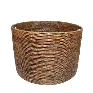 Luxury Rattan basket Customized Size Handmade Designer Wholesale Basket Classic Stylish Decorative Fancy Rattan basket