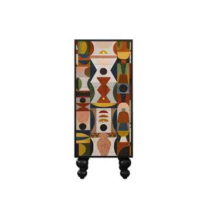 Modern Living Room Hotel Decorations Wood Furniture Wooden Storage Cabinet