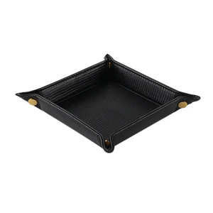 Foldable Storage Tray, a Dedicated Storage Tray for Storing Jewelry, Keys and Coins on the Desktop