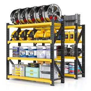Light Duty Rack Steel Storage Shelf Boltless Adjustable Stacking Racks Warehouse Storage Racking System Garage Storage Rack