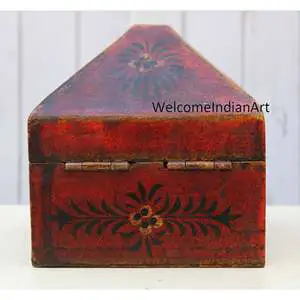 Hand Painted Wooden Decorative Storage Box Model 1