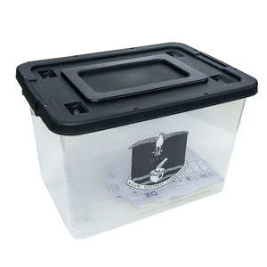 Dual-Use 60L/65L Plastic Container With Wheels For File Storage Boxes & Bins Premium Quality Plastic Packaging