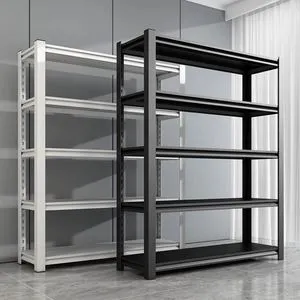 Steel Angle Light Duty Display Stand and Storage Racks/Shelves with Boltless Assembly CE Certified Made in China