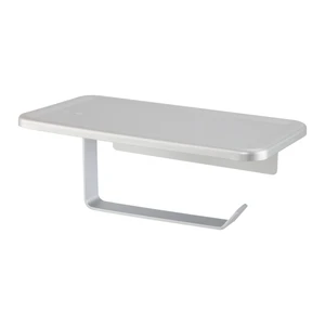 Custom Logo Modern Wall-Mounted Aluminum Cosmetic Organizer Storage Rack for Bathroom