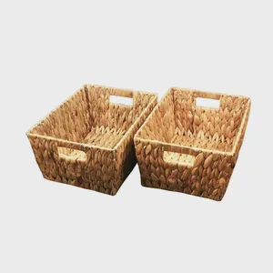 Antique Design Rattan Basket for Home Hotels Rattan Basket Natural Color Luxury Shape Best Quality Hot Sale Rattan Basket