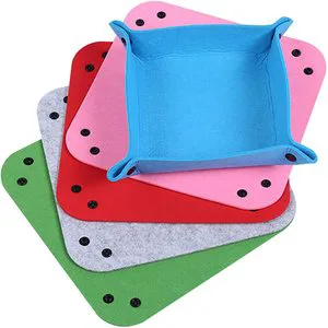 Foldable Felt Storage Tray Puzzle Sorter Trays