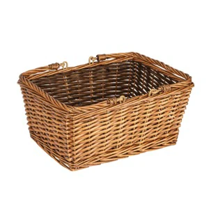 Rattan Woven Market Basket Handmade Storage Basket Wholesale Made in Viet Nam