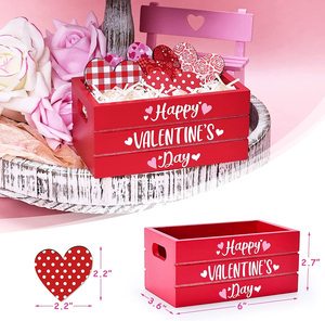 Bamboo Storage Crate Rectangle Modern Decorative Christmas Cute Customized Color