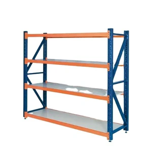 Industrial Warehouse Storage Rack with Adjustable Shelves