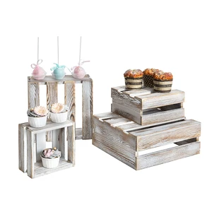 Wholesale Cheap Kitchen Decorative Polished Solid Wood Eco-Friendly Multifunctional Customizable Shelf-Sitting Storage Box