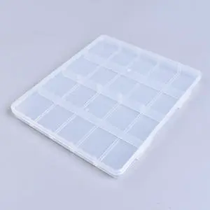 Shanfeng Transparent Rectangular Removable 20 Compartment Plastic PP Box