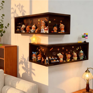 Wall Decorative Ornaments Figure and Doll Storage Corner Shelves Decoration