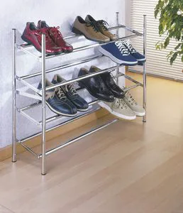New Arrival Shoe Shelves for Home Adjustable Metal Rack for Shoe Storage OEM ODM Large Capacity