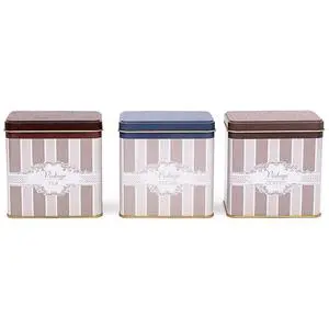 Rectangular Metal Storage Set – 80x 120 mm ( Set of 3 ) Elegance Elegance Design