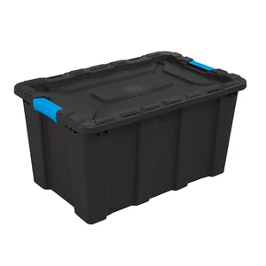 Customised Popular 80L Stackable Heavy Duty Plastic Storage Box