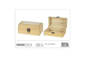 21*15.5*10.5 cm Wooden Decorative Storage Box for Gift Items