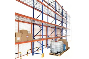 Customized Heavy Duty 3-Layer Cold Rolled Steel Epoxy Powder Coated Drive-In Mezzanine Rack Multi-Level Storage Warehouse Rack
