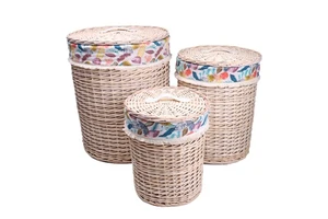 Wicker Basket Factory for Sale Top Sale Willow Rattan Laundry Basket