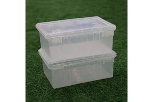 Customizable Clear PP Plastic Storage Box Reusable Small Plastic Packaging for Convenient Storage