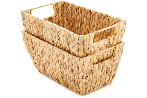 New Arrival Wholesale Customized Water Hyacinth Basket Made in Vietnam Best Price