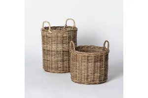 Rattan Bucket Basket