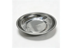 Stainless Steel Magnetic Tray For Tool Storage Durable Rust-Resistant Magnetic Parts Tray For Workshop Garage Organization