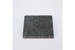 Luxury Volcanic Rock Modern Round Storage Tray Resistant to High Temperatures Grey Dining Room Use Home Decor & Gifts