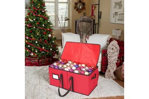 Hot Sale Christmas Ornament Ball Storage Box Holiday Bauble Storage Box Decorations